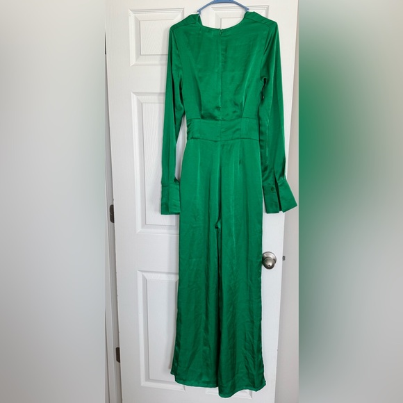 Hanifa Vibrant Green Long Sleeve Dress - Picture 3 of 10